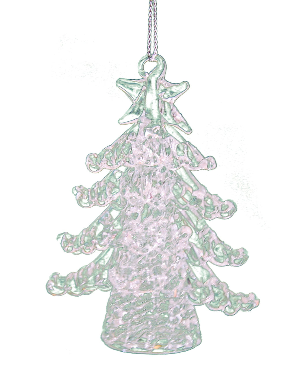 Spunglass Ornament - Gold Reindeer