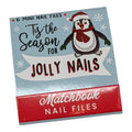 'Tis the Season for Jolly Nails Matchbook Nail Files