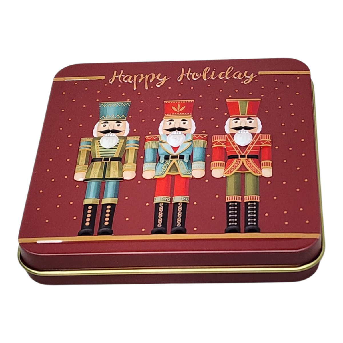 Christmas Gift Card Tin - Nutcracker Trio
