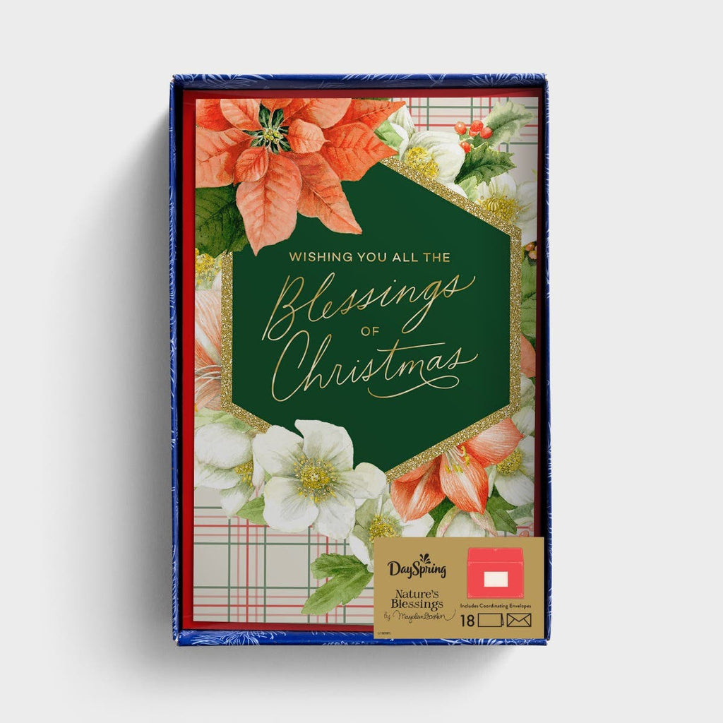 Marjolein Bastin - Blessings of Christmas - 18 Christmas Boxed Cards and Envelopes
