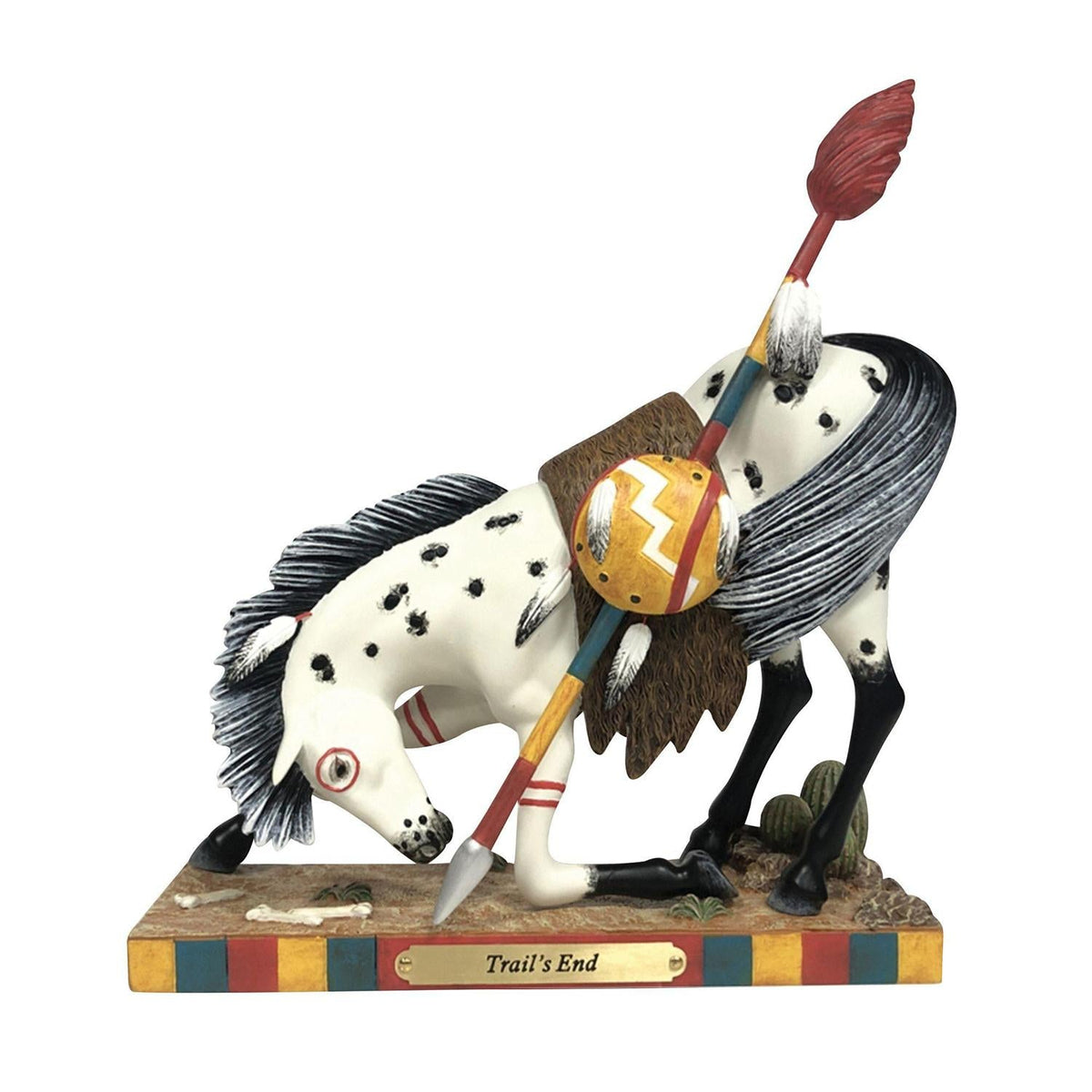 Trail Of Painted Ponies Trail's End Resin Horse Figurine