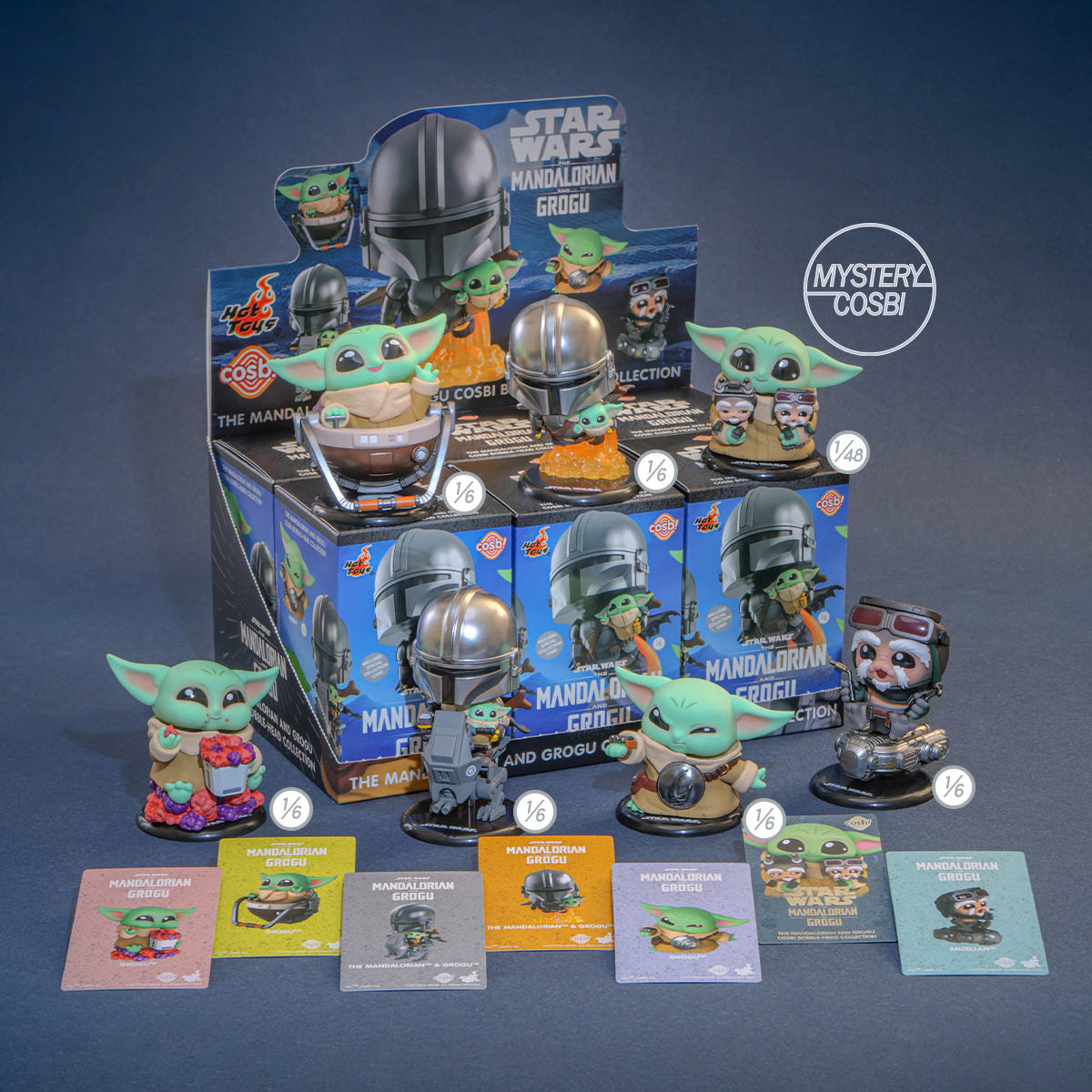 The Mandalorian & Grogu Cosbi Collection Blind Box – Hot Toys – G
