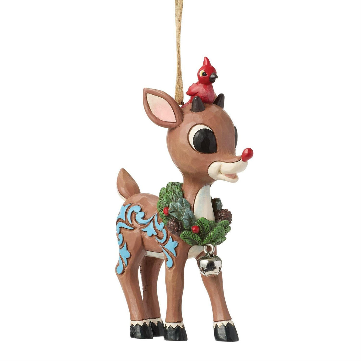 Rudolph with Wreath Ornament