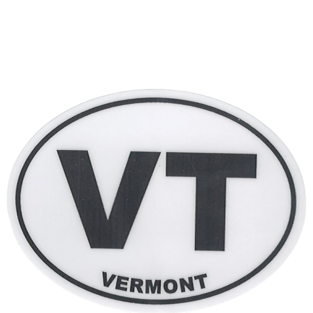 Small Vinyl Sticker - Vermont White Euro