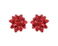 Cheerful Red Bow Earrings