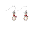 Bedazzled Snowmen Earrings