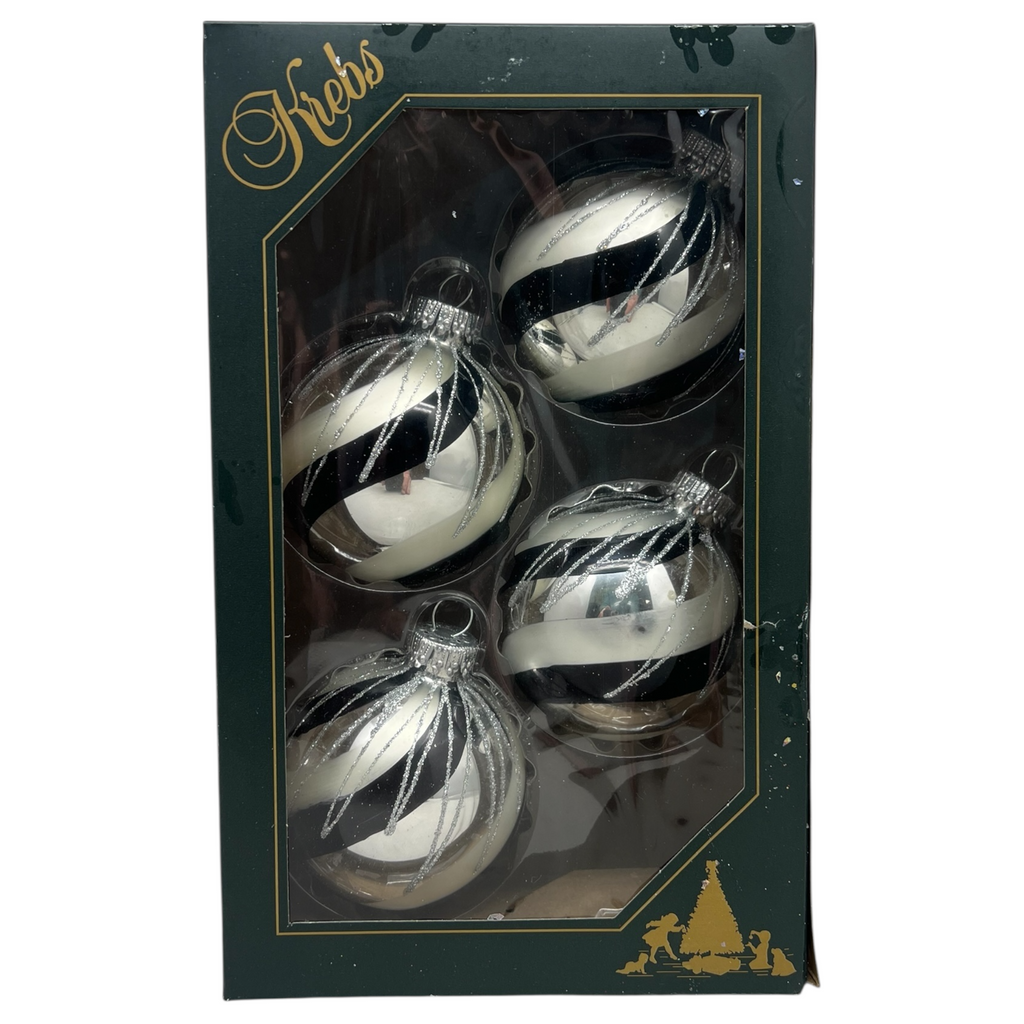 Krebs Value Glass Ball 4 pack - Shades of Grey