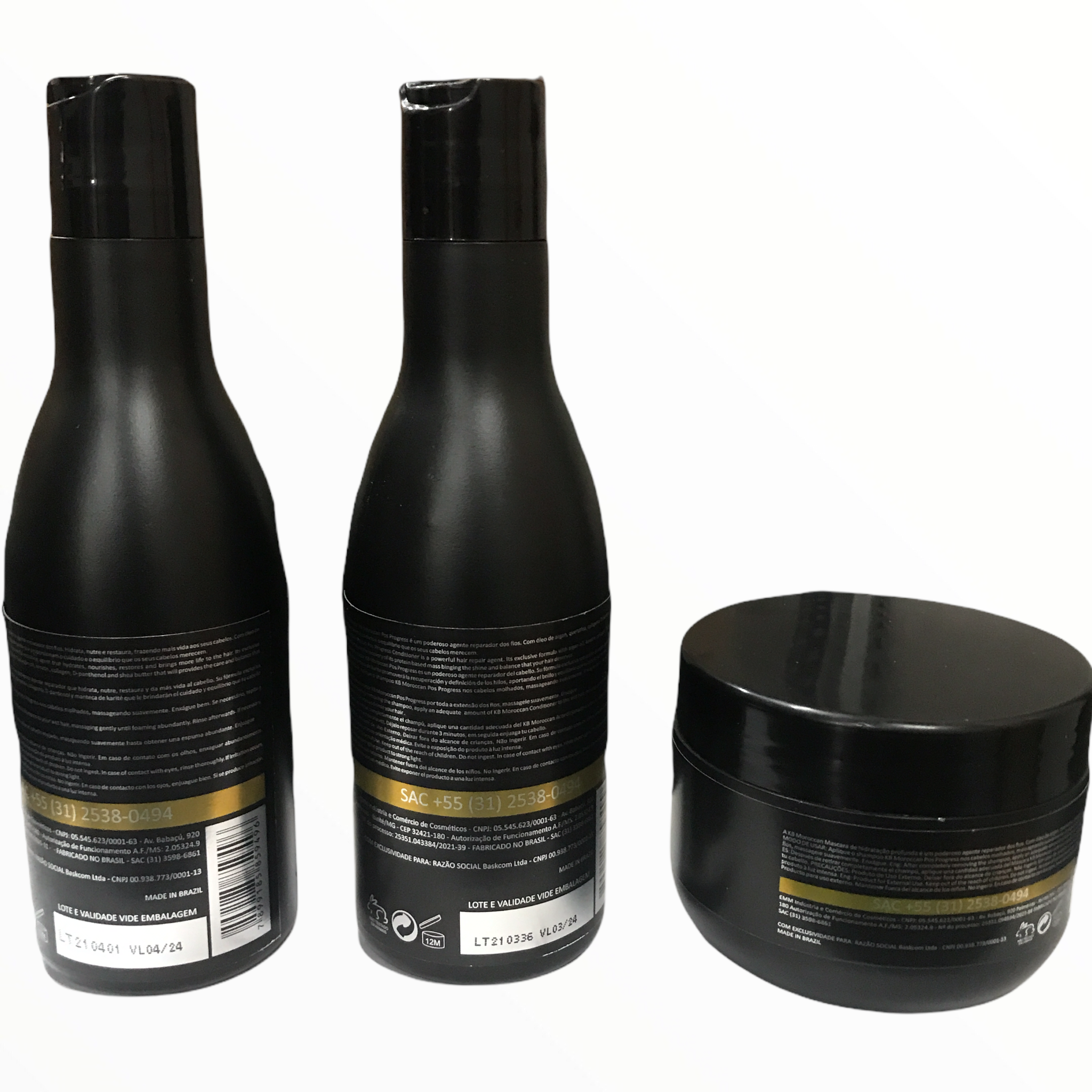 KB MOROCCAN HAIR SMOOTHING TREATMENT HOME HAIR CARE KIT