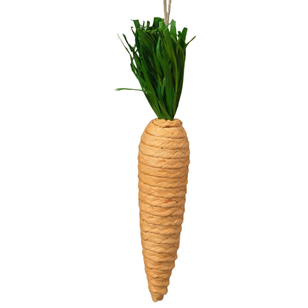 Sisal Rope Carrot Ornament -