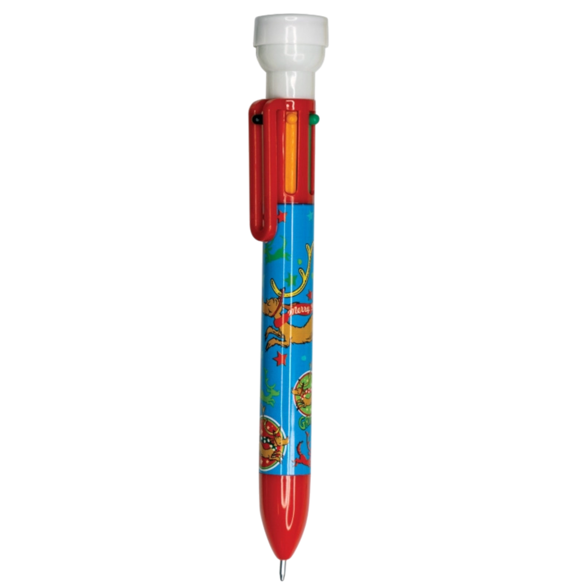 6 Color Pen With Stamper - Max