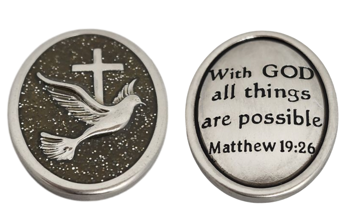 Scripture Token with Sentiment Card -
