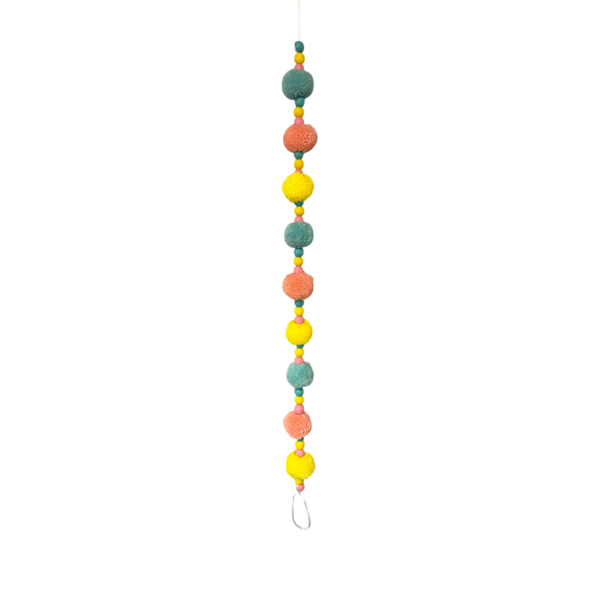 Brights Wool Ball Garland