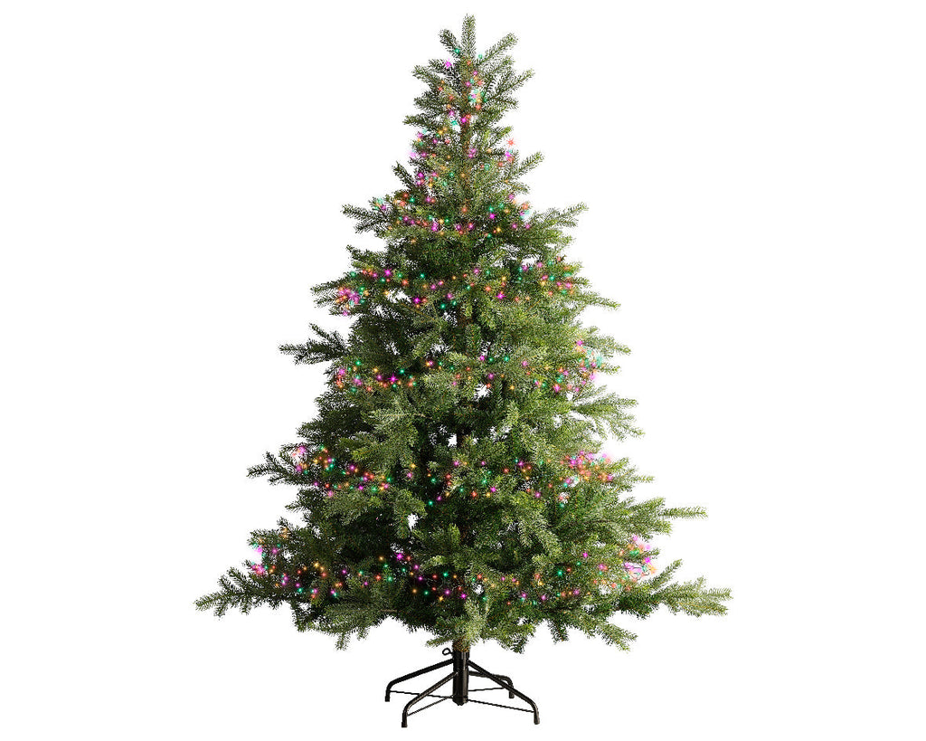 Micro LED Garland Light - 8 function twinkle - 480 - Multicolor - Silver String