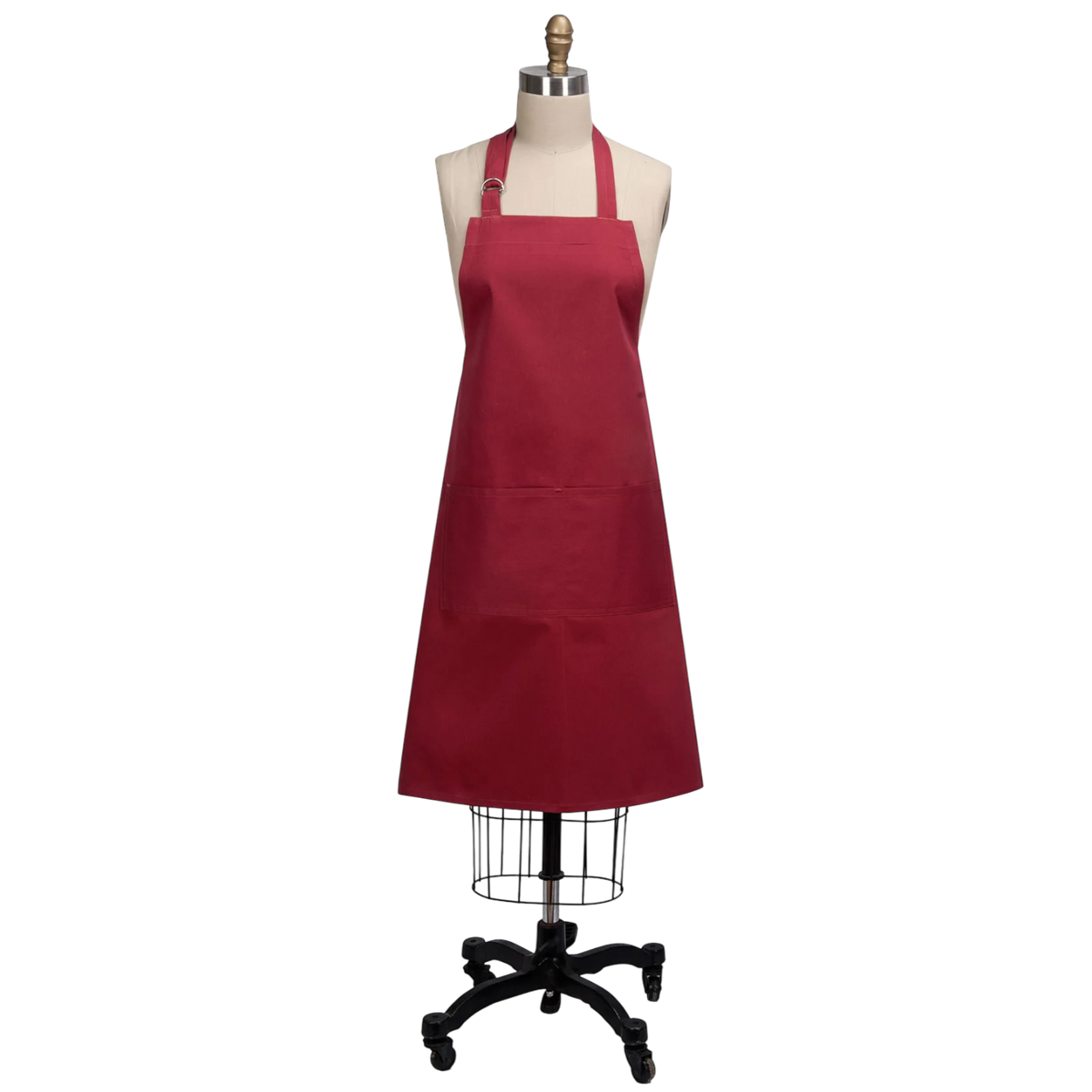Cardinal Sound Red Solid Chef Apron