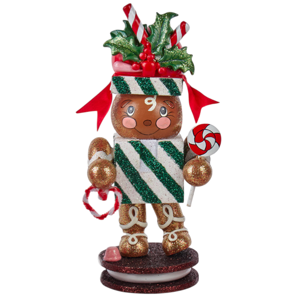 The Hollywood 8 Inch Gingerbread Nutcracker