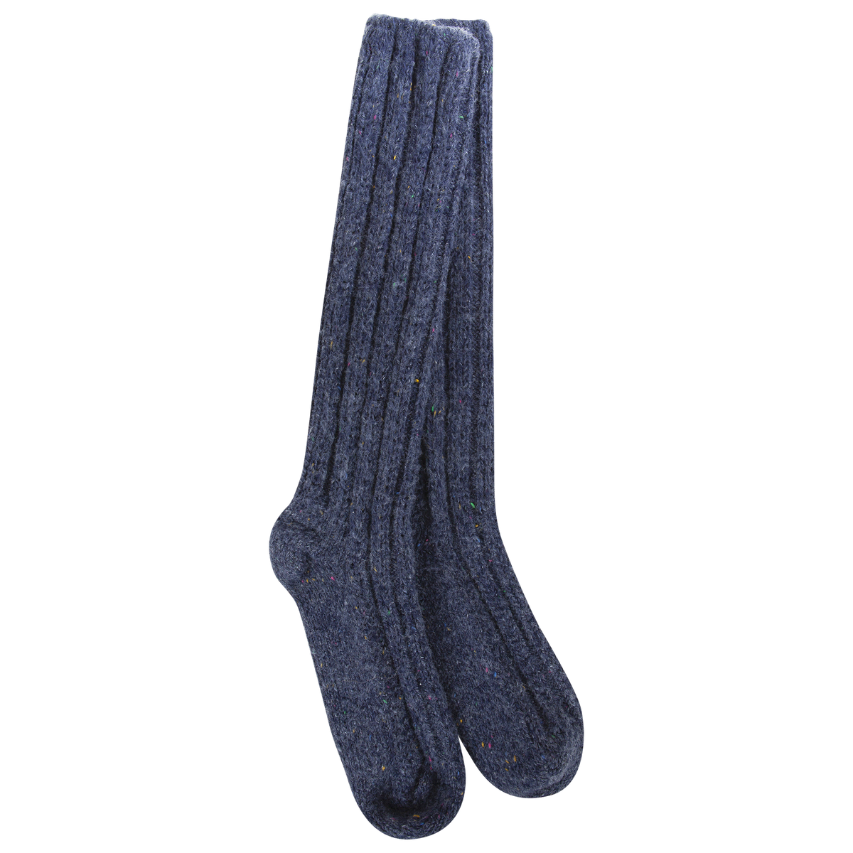 Slub Slouch Crew - Denim Confetti