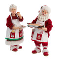 Fabriche Mr. and Mrs. Claus Dessert Set - 2 Piece Set