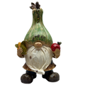 Harvest Gathering Gnome - Apple and Corn