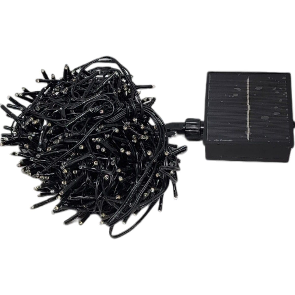 Solar String Lights - 500 LED - 8 function Twinkle - Warm White - 36 Feet Long