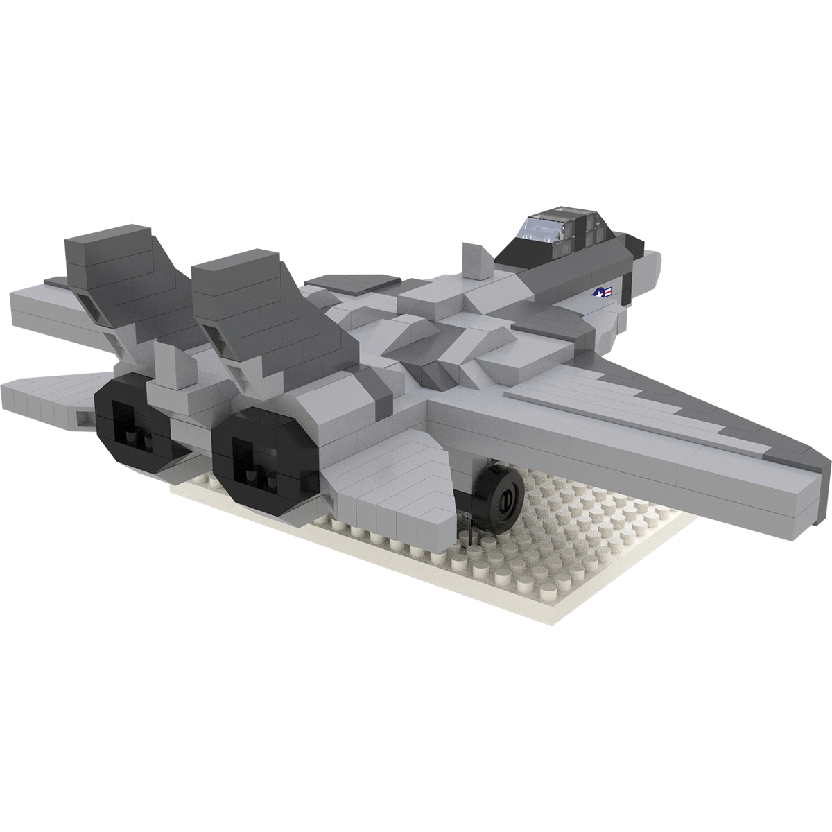 Mini Building Blocks - F-14 Fighter Jet