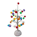 Lighted Holiday Square Gum Drop Tree