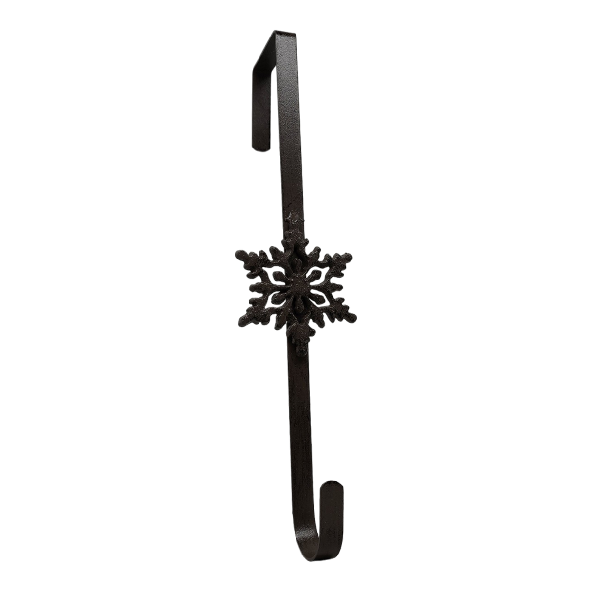 Cast Iron Wreath Holder - Snowflake