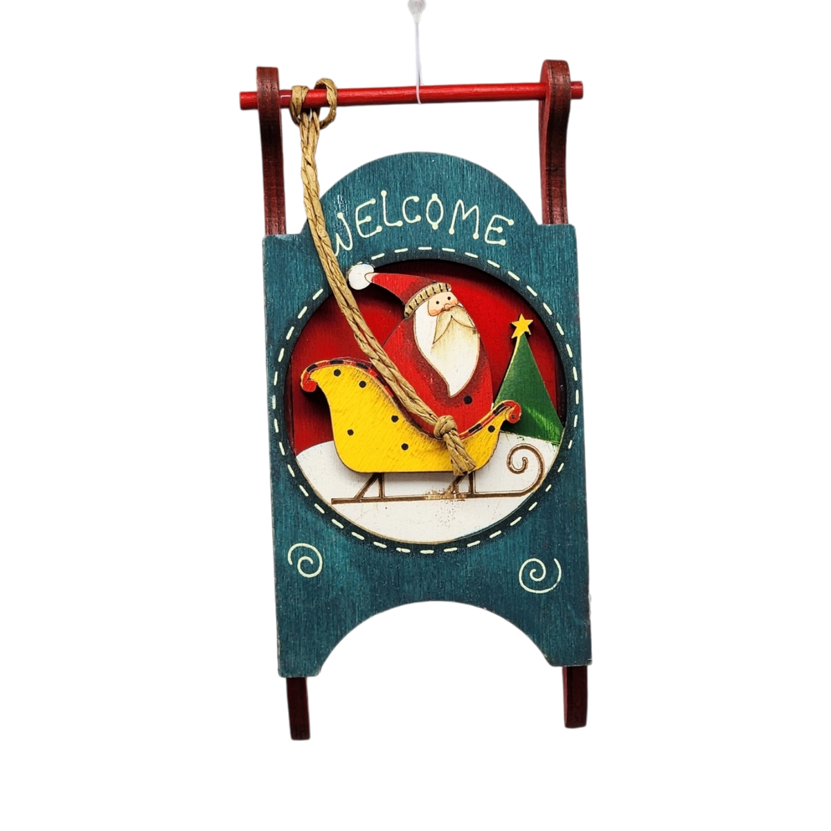 Rustic Wood Ornament -