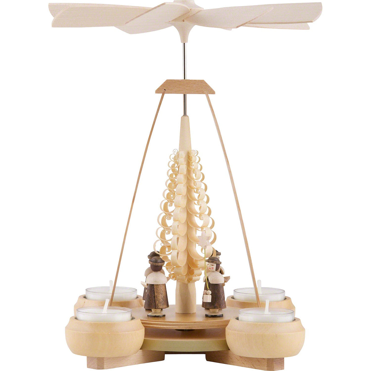 German Candle Pyramid - Carolers