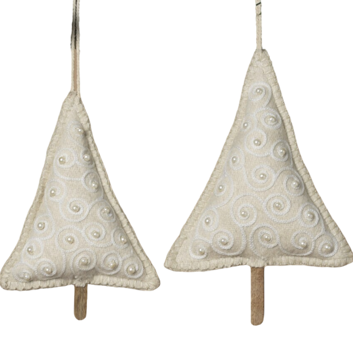 Fabric Tree Ornament -