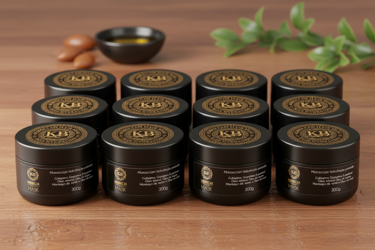 KB Moroccan Deep Hydrating Hair Mask 300g  10.1floz