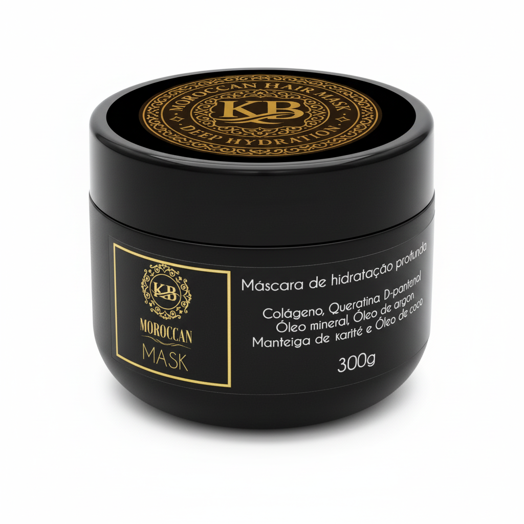 KB Moroccan Deep Hydrating Hair Mask 300g  10.1floz