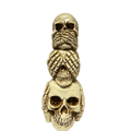 Lighted Stacking Skull Figurine