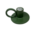 Evergreen Glow Ceramic Candle Holder