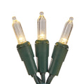Warm White LED String Lights - 100 Light - Green Wire