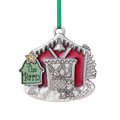 Reindeer Barn Ornament
