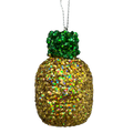Bedazzled Pineapple Ornament - Tropical Sparkle