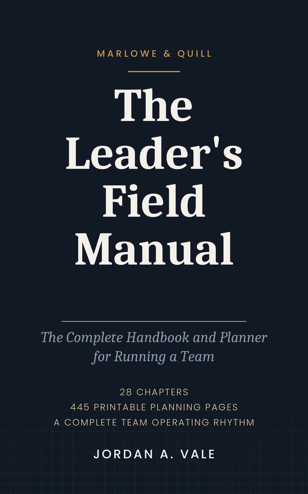 The Leader's Field Manual (Printable)