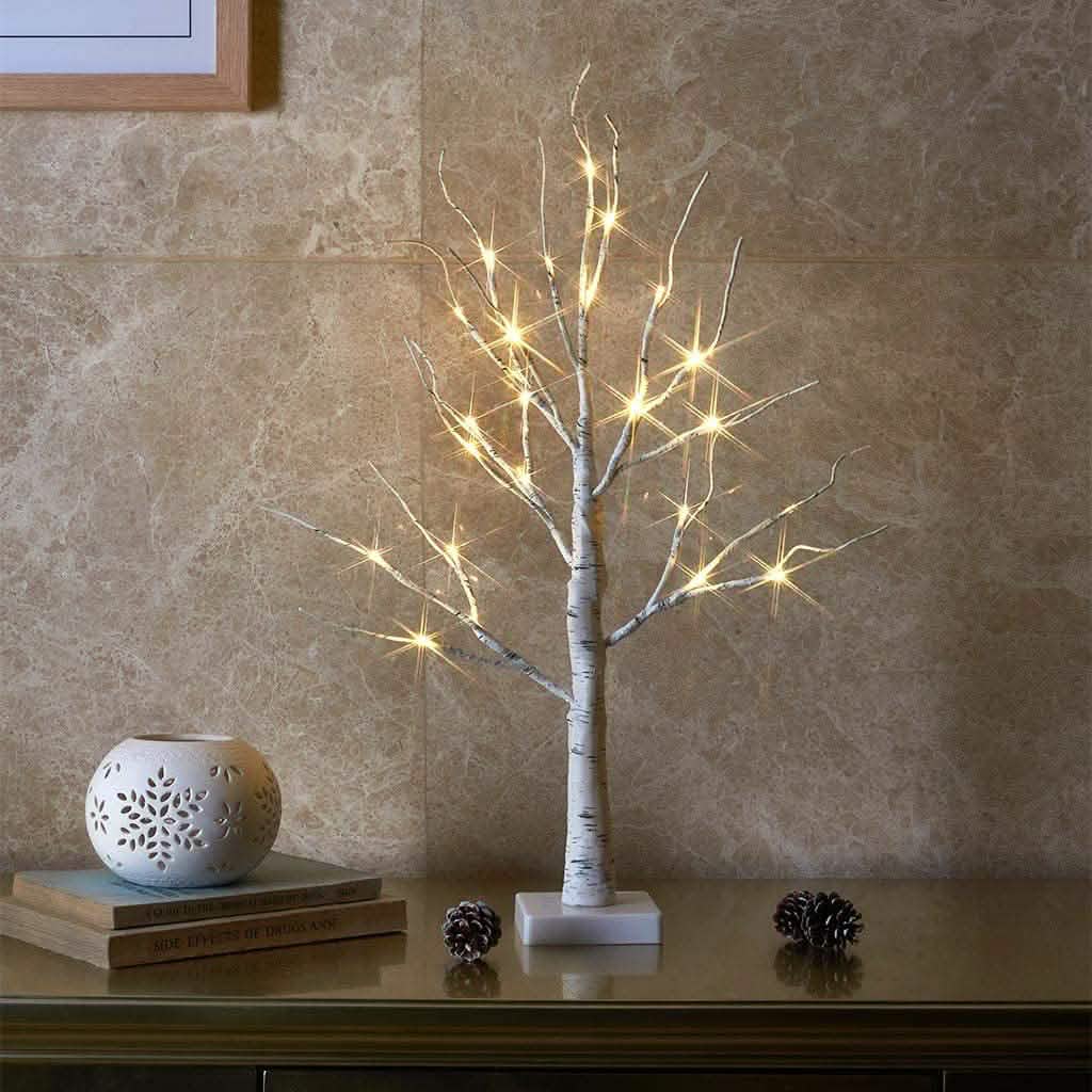 LED Christmas Birch Home Lights