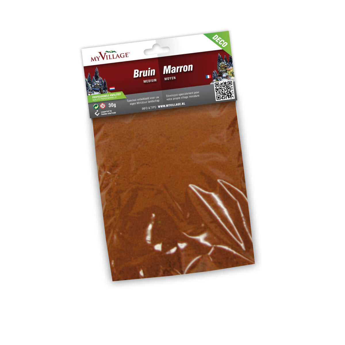 Village Scatter 1.6 ounce - Brown