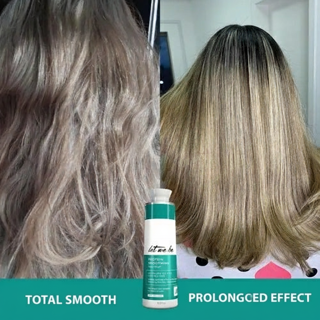 Let Me Be Protein Single Step Professional  Hair Smoothing Treatment Two Units