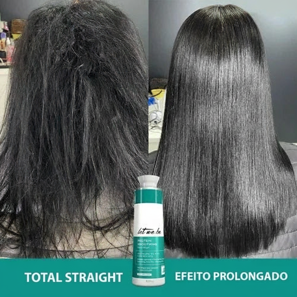 Let Me Be Protein Single Step Professional  Hair Smoothing Treatment Two Units