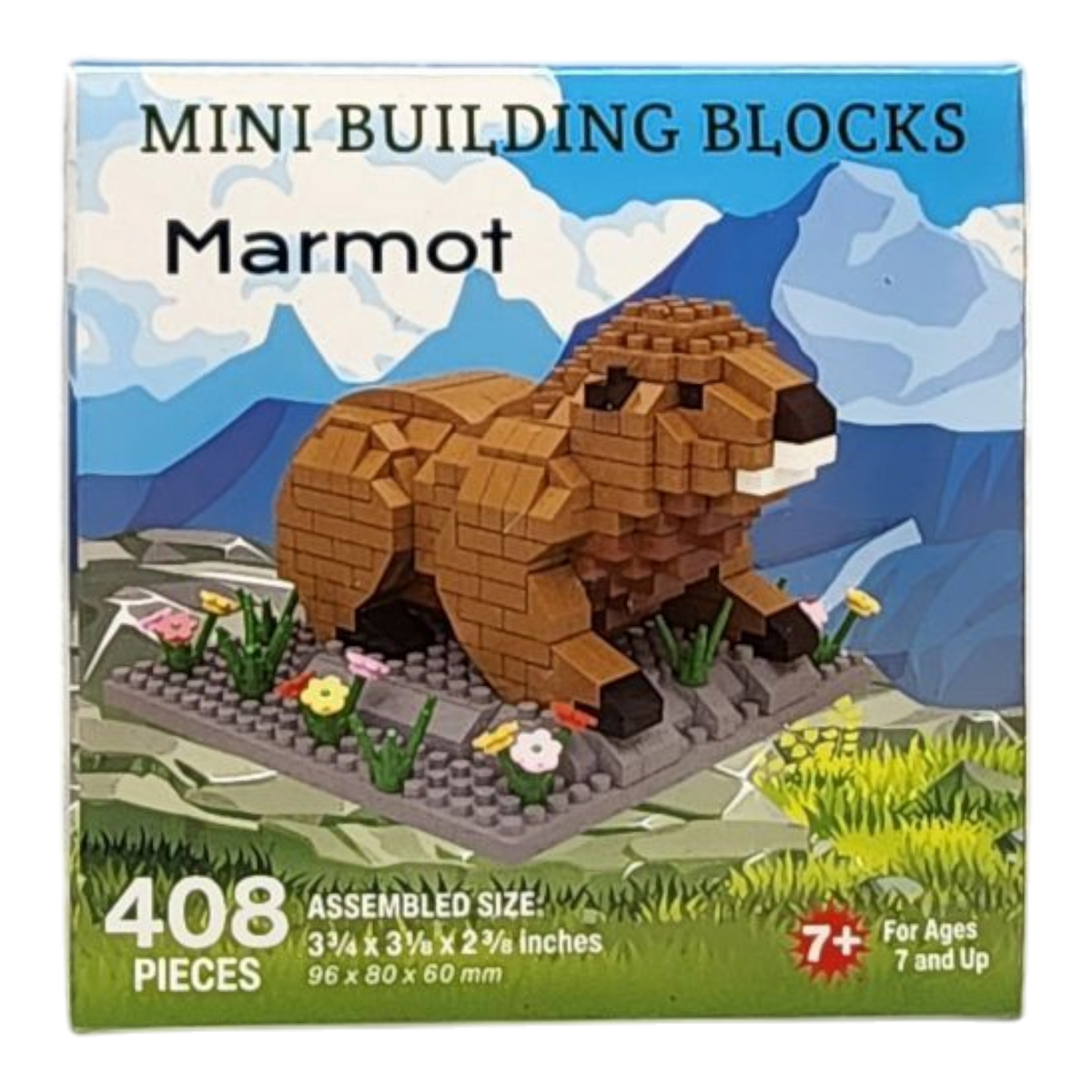 Mini Building Blocks - Marmot