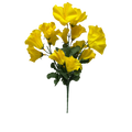 15-Inch Faux Yellow Petunias