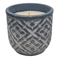 Candle in a Earthenware Jar - 3.5 Inch - Fresh Linen