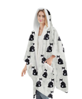 Snuggs Wrap - Black and White Cat