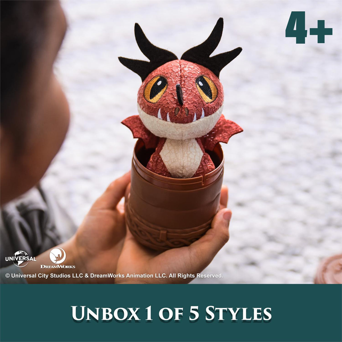 Dreamworks Dragons How to Train Your Dragon Mini Surprise Plush Toy