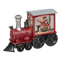 Lighted Snowglobe Train - Reindeer