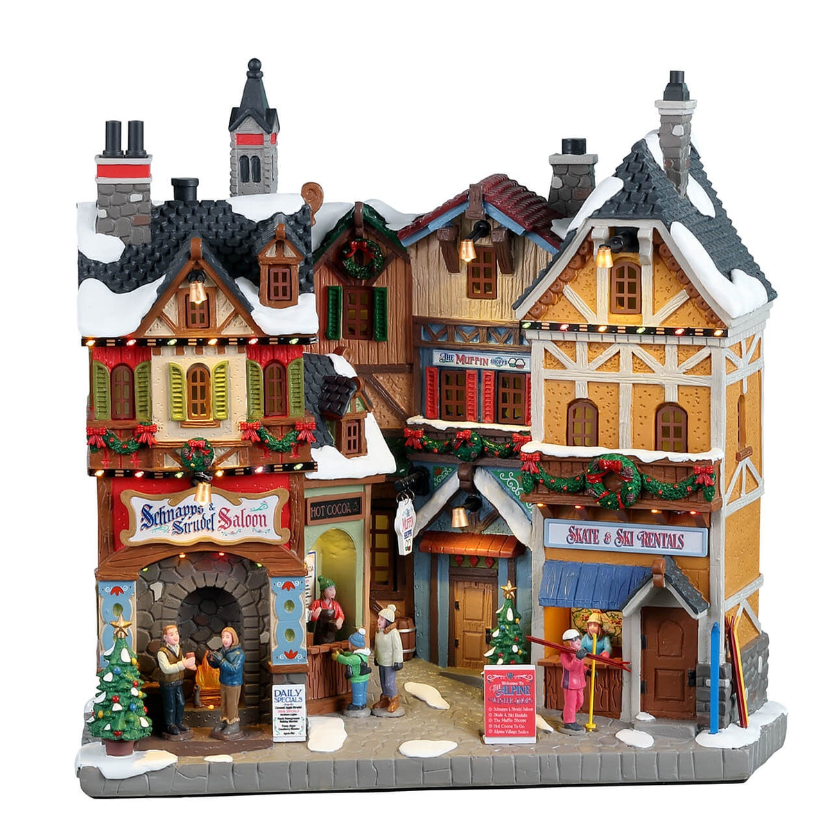 Alpine Winter Shops Facade