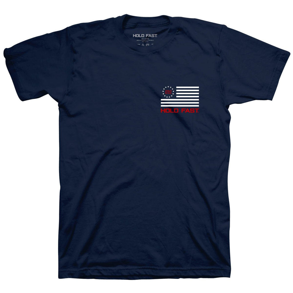Hold Fast America 250 Navy  T-Shirt -