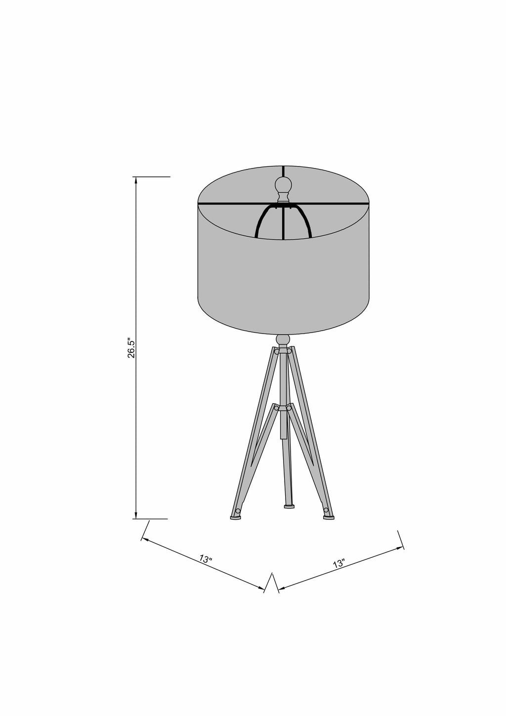 Melita Table Lamp - Clearance